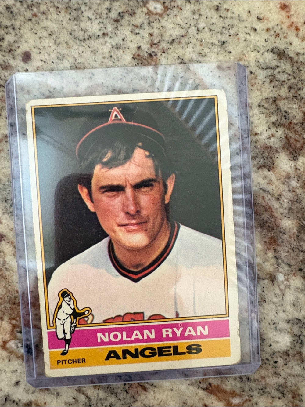 Topps 1976 Nolan Ryan Angels Baseball Card